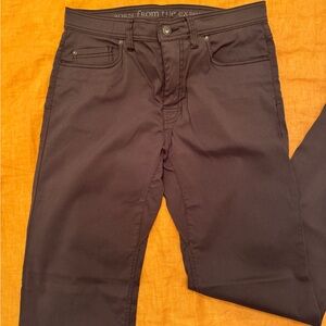 Prana Men's Brion Pants in Dark Grey 33x32